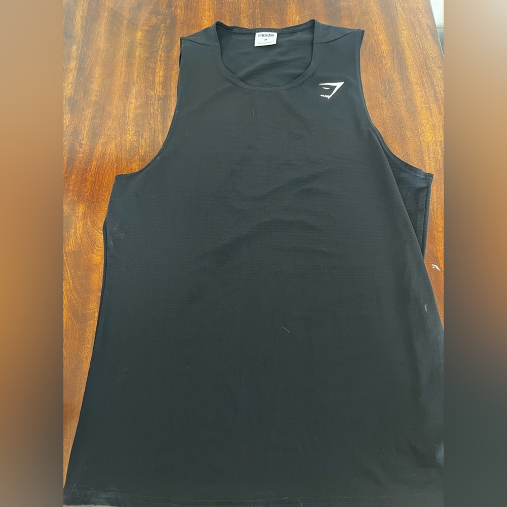 Gymshark Black Tank Top for Men